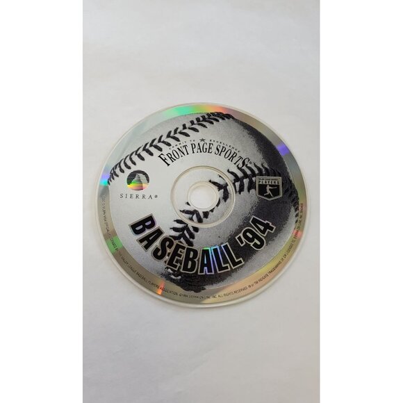 Front Page Sports: Baseball 94 PC Game CD-ROM - DISC ONLY! - Picture 2 of 3